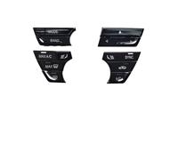 Voiture Grille D'aération Pour BMW Série 5 6GT 7 G30 G31 G32 G11 G12 2017-2023 Commande Climatisation Tableau Bord Boutons AC Kit Réparation Du Couvercle L'interrupteur(Model A-Black)