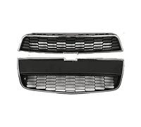 Voiture Grille De Calandre Avant Pour Chevrolet Aveo 2010 2011 2012 2013, ABS Avant Rein Pare-Chocs Grilles Radiateur Remplacement Centrale Garniture Grill Couvercle Du Panneau Maille