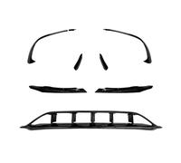 Voiture Grille Lame Pare-choc Avant Diffuseur Couteau Vent Kits Carrosserie Calandre Antibrouillard Pour Benz W176 A45 Pour AMG 2016 2017 2018 Calandre Avant