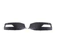 Voiture Grille Pour A4 B8.5 S4 2013-2015 Pare-chocs Antibrouillard Couvercle Lampe Grille Grill Calandre(Sans trou)