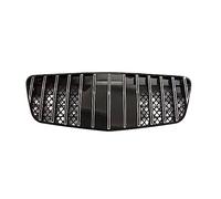 Voiture Grille Pour Benz Classe E W211 2003-2008 Grille Pare-chocs Avant Grille Barre Verticale Calandre(Style 4)