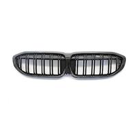 Voiture Grille Pour BMW Série 3 G20 G21 G28 2019-2020 ABS Pare-chocs Avant Grille Centrale Automatique Barre Verticale Calandre(Style 4)