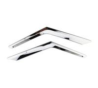 Voiture Grilles Avant pour Nissan pour X-Trail pour XTrail T32 2014-2017 Voiture Chrome Calandre Avant Décoration Couverture Garniture Grilles Autocollants Calandre Avant