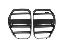 Voiture Grilles calandre capot avant Grilles De Pare-chocs Av&ant Voiture En Fiber Carbone Sèche, Pour G80 G81 M3 G82 G83 M4 2021 2022 2023
