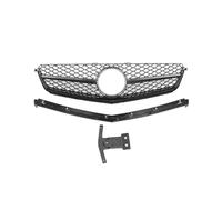 Voiture Grilles Pour Benz Pour W204 Pour Classe C Pour C63 Pour AMG Seulement 2008-2011 Voiture Pare-chocs Supérieur Capot Avec Barre Cadre Grille Pare-choc Avant Centrale