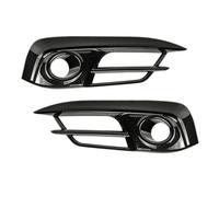 Voiture Grilles Pour Civic Pour 10Th Couvercle Feu Antibrouillard Garniture Avant Grille Cadre Feu Antibrouillard Garniture Couvercle Feu Antibrouillard Grille Pare-choc Avant Centrale