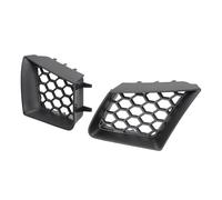 Voiture Grilles Pour Seat Pour Ibiza Pour Cordoba Pour 6L 2002-2009 2 Pièces Grille Supérieure Pare-chocs Avant Gauche Droite Grille Supérieure Avant Noire Mate Grille Pare-choc Avant Centrale