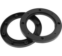 Voiture Haut-Parleur Entretoise 4"" Haut-Parleur Entretoise Adaptateur Support Noir (Ensemble De 2)