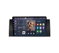 Voiture Headunit Stéréo pour BMW 5 E39 E53 X5 1995-2006 Car Play Voiture avec Bluetooth 5.0, Mirror Link, Navigation GPS, Aux, Commande Vocale, HD, FM, 8 Nuclear 6G+128G