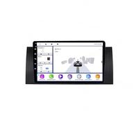 Voiture Headunit Stéréo pour BMW 5 E39 E53 X5 M5 1995-2006 Car Play Voiture avec Bluetooth 5.0, Mirror Link, Navigation GPS, Aux, Commande Vocale, HD, FM, 4 Nuclear 1G+32G