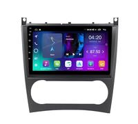 Voiture Headunit Stéréo pour Mercedes Benz C-Class 2004-2011 Bluetooth Voiture Stéréo WiFi Récepteur Radio FM USB Lien Miroir Auto Navi, 4 Nuclear 2G+32G