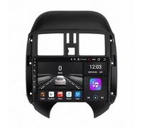Voiture Headunit Stéréo pour Nissan Sunny Versa C17 2011-2013 Apple Car Play & Android Auto, Mises à Jour OTA, Mirror Link, Bluetooth 5.0, Commande Vocale, GPS, 8 Nuclear 8G+256G