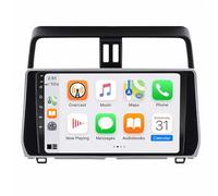 Voiture Headunit Stéréo pour Toyota Land Cruiser Prado 150 2017 2018 Carplay sans Fil Android Auto Poste Radio avec GPS, WiFi, Bluetooth, Mirror Link, RDS, Mic, SWC, 8 Nuclear 4G+64G