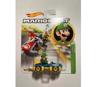 Voiture Hot Wheels Mario Kart - Luigi - Mach 8