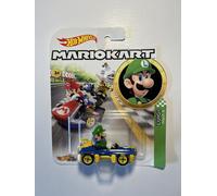 Voiture Hot Wheels Mario Kart - Luigi - Mach 8