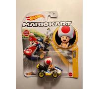 Hot Wheels – Maquette die-cast GJH63 Toad Kart Funghetto Super Mario Kart – Multicolore 1/64 5 cm