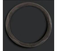 Voiture Housse de Volant pour Audi Jantes A5 S5 8T, en Daim Premium Ultra-Fine Antidérapante Universelle Toutes Saisons Noir Anthracite