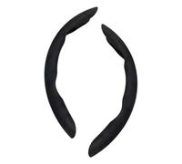 Voiture Housse de Volant pour DS Spirit DS3 DS4 DS4S DS5 DS 5LS DS6 DS7, en Daim Premium Ultra-Fine Antidérapante Universelle Toutes Saisons,Black