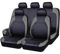 Voiture Housses De Siège Ensemble pour Citroen Hatchback AMI/C-Zero /C1 /C2 /C3 /C4 /DS3 /DS4 /DS5, Confortable Respirant Jeu Complet Avant et Arrière Accessoires Intérieur,Grey