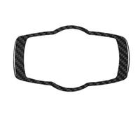 Voiture Interieur Bandes Autocollantes Décoratives Pour Bouton De Commutation Phare Voiture Pour Bmw Série 3 E90 E92 E93 2005 - 2012(Noir carbone)