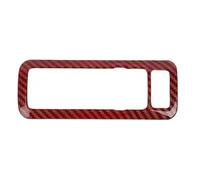 Voiture Interieur Couvercle De Décoration Panneau Commande Commutateur Phare Voiture D'intérieur Pour Ford Pour Bronco Pour Sport 2021 2022 2023 2024 Up(Red carbon fiber)