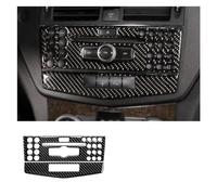 Voiture Interieur Couvercle De Panneau CD De Climatiseur En Fiber De Carbone 2 Pièces Pour Benz W204 C200 C260 C300 C180 2007 - 2010 Voiture Garnitures (Couleur : Model C)