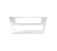 Voiture Interieur Decoration Cadre Réglage Volume Climatisation Voiture Garniture Panneau CD Accessoires Pour BMW X3 F25 X4 F26 2011-2017 Garniture intérieure(Argent)