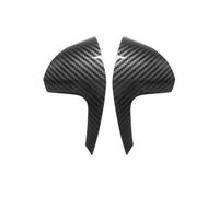 Voiture Interieur Decoration Pour Toyota Pour Highlander 2009-2014 Pour Camry 2006-2013 Accessoires Voiture Cadre Bouton Volant ABS Style Fibre Carbone Couverture Garniture intérieure(A)