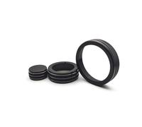 Voiture Interieur Pour Alfa Pour Romeo Pour Giulia Pour Stelvio Console Centrale Pommeau Levier Vitesse Boutons Multimédias Anneau Décoratif Alliage(Black)