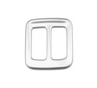 Voiture Intérieur Pour Jeep Pour Compass 2017-2020 Chrome Couvercle Ventilation Climatiseur Arrière Cadre Sortie AC Garniture Voiture Voiture Garniture (Couleur : Argent mat)