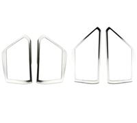 Voiture Intérieur Pour VW Pour T-ROC Pour TROC 2018-2023 4 Pièces/ensemble Haut-parleur Porte Voiture Haut-parleur Couverture Garniture Autocollant Voiture Garniture