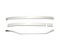 Voiture Intérieurs Autocollant Acier Inoxydable pour VW pour T-ROC Troc 2018-2022 Accessoires Garniture Bande Décoration pour Console Centrale Voiture 4 Pièces Garniture Voiture Autocollant