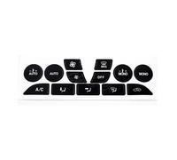 Voiture Intérieurs Compatible Avec Ford Pour Focus Pour MK1 Pour MK2 MK III 1999 2000 2001 2002 2003 2004 2005 2006 2007 2008 2009 2010 Autocollants Noirs Interrupteur Radio AC Réparation