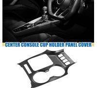 Voiture Interne Centre Console Tasse Support Panneau Couverture Garniture Noir