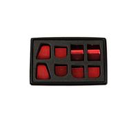 Voiture interne Décor Autocollants De Réparation Décoratifs Voiture Autocollant Bouton Commutation Lève-vitre Autocollant Bouton Porte Compatible Avec Tesla Pour Modèle 3 Y 2021 2022