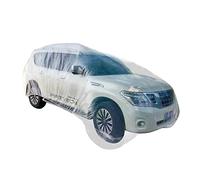 voiture jetable transparente en plastique étanche avec banélastique