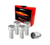 Voiture Jeu d’antivols de roue pour Mercedes Classe M 1997-2015 Gris 4x M14X1,5