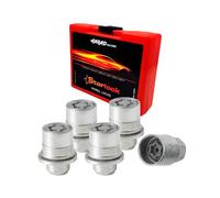 Voiture Jeu d’antivols de roue pour Mitsubishi Pajero 1992-2007 Gris 4x M12X1,5