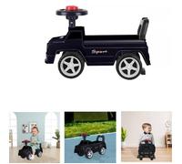 Voiture Jouet 4 en 1 pour Bébé - XUANYU - Scooter, Voiture à Bascule, Voiture Tournante et Trotteur - Noir