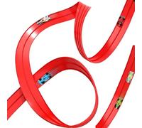 Voiture jouet avec train, ventouses, PVC flexible, modèles de véhicules | Jouet de voiture de course enroulable pour intérieur, salon, balcon, chambre à coucher, fille, tout-petits