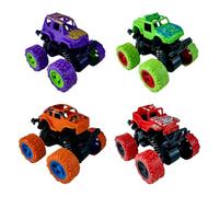 Voiture jouet cascadeur,Voiture jouet cascadeur pour - Véhicule tout-terrain inertiel à quatre roues motrices - Jouet antichoc de voiture de cascade de traction de rotation de 360 degrés pour des ga