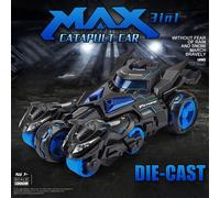 Voiture Jouet En Alliage Pour Enfants, 3-En-1, Véhicule À Traction, Moto Déformable, Modèle Sonore Et Lumineux, Cadeau Pour Garçon