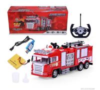 Voiture Jouet Pour Enfants, R1wf Rc, Pulvérisation D'eau, Feu, Musique, Lumière, Télécommande, Cadeau Pour Garçon