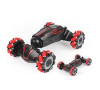 Voiture jouet télécommandée-TD®-Double commande-Vaporisateur lumineux-Dérive à 360