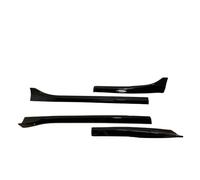 Voiture Jupes Latérales 4pièces Jupes Latérales Spoiler Corps Kits Jupe Pare-Chocs Extensions Diffuseur Modifié Protecteur pour Tesla pour Modèle 3 Y 2017-2025(Y-Gloss Black)