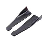 Voiture Jupes Latérales Ban Pare-Choc Avant et arrière Universelle diffuseur Protection Contre Les Rayures pour Ford pour Focus Mk2 Mk3 Mk7(2pcs)
