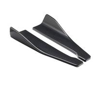 Voiture Jupes Latérales Kit Carrosserie Diffuseur Séparateur Lèvre Becquet Pare-Chocs Arrière Voiture D'alfa pour Romeo pour Giulia Couvertures(Carbon Fiber)