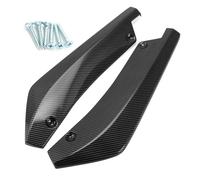 Voiture Jupes Latérales Lot 2 Diffuseurs Pare-Chocs Arrière Voiture Kit Protection pour Kia pour Forte pour Stinger pour Optima 2000-2024(Aspect Fibre de Carbone)