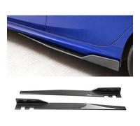 Voiture Jupes Latérales pour Mitsubishi Eclipse Cross (2018-2024),Latéral Séparateurs Diffuseur Marchepieds Latéraux Pédales Splitter Pédales Anti-Collision,Carbon Fibre