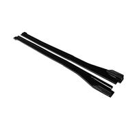 Voiture Jupes Latérales pour VW pour Scirocco R Tdi 2009-2016 Séparateurs D'extension De Jupe Latérale Voiture Tablier Séparateur Lèvre Winglet ABS(Gloss Black)